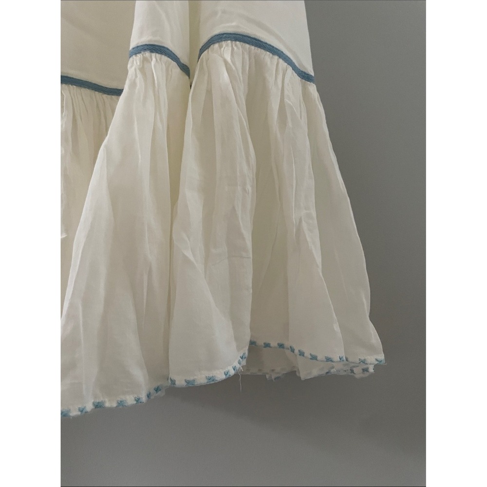 Free People Whisper White Floral Embroidered Maxi Dress OB2270872 Ivory Small - Picture 6 of 13